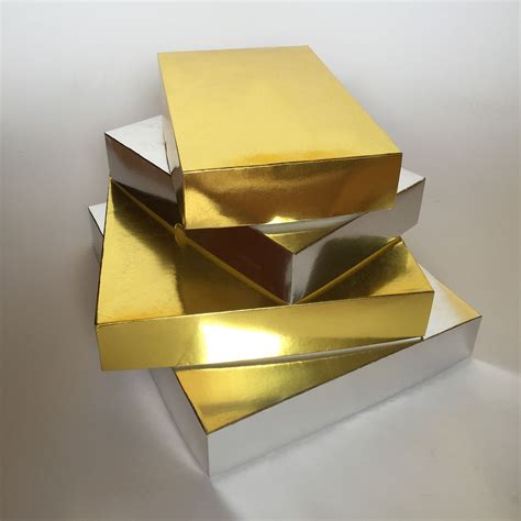 Metallic Gold Box 